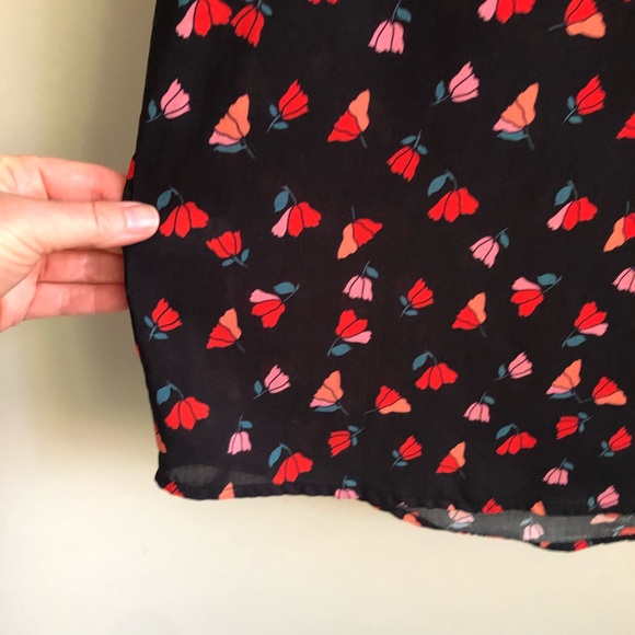 VELVET by Graham & Spencer Navy Print Top Small - Picture 8 of 11